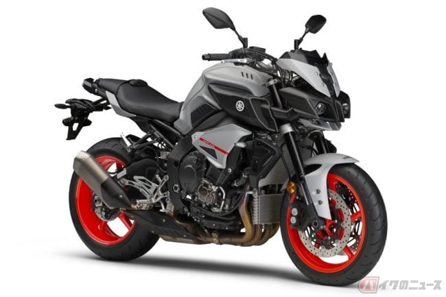 シリーズ最高峰の存在感 ヤマハ「MT-10 ABS」2019年カラー登場 シリーズ最高峰の存在感 ヤマハ「MT-10 ABS」2019年カラー登場