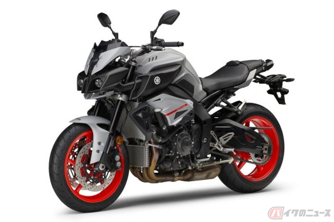 シリーズ最高峰の存在感 ヤマハ「MT-10 ABS」2019年カラー登場