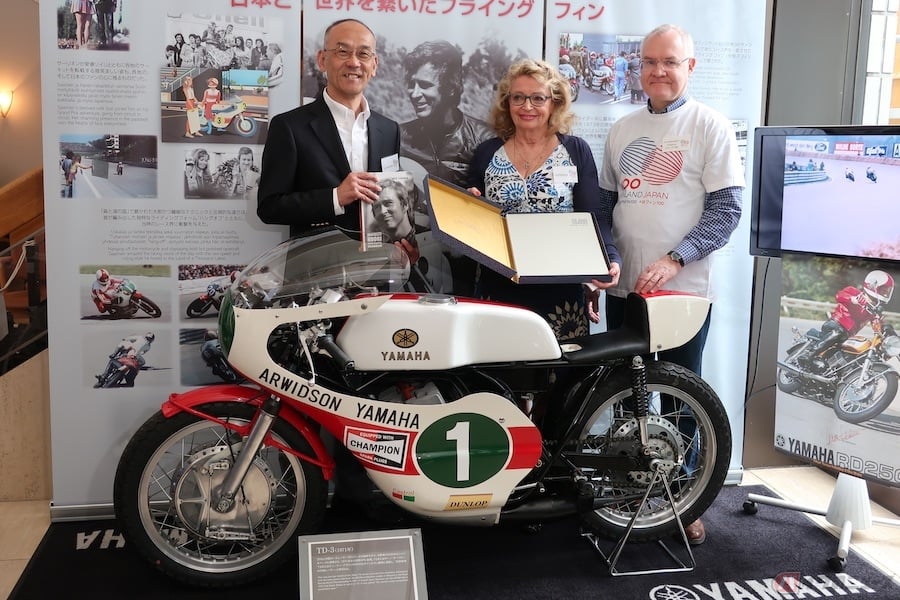 ヤマハの伝説的ライダー ヤーノ・サーリネン氏の秘蔵写真を