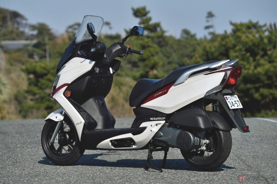 250スクーターでライバル車より20万円以上低価格!! 実用性抜群なキムコ