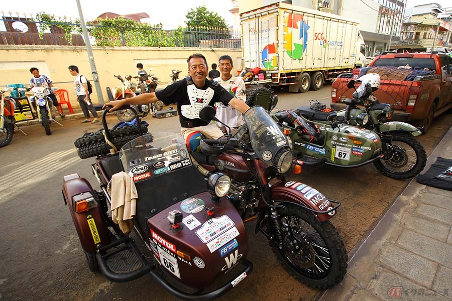 クルマでもバイクでもない サイドカーでラリーの世界に挑む、とは