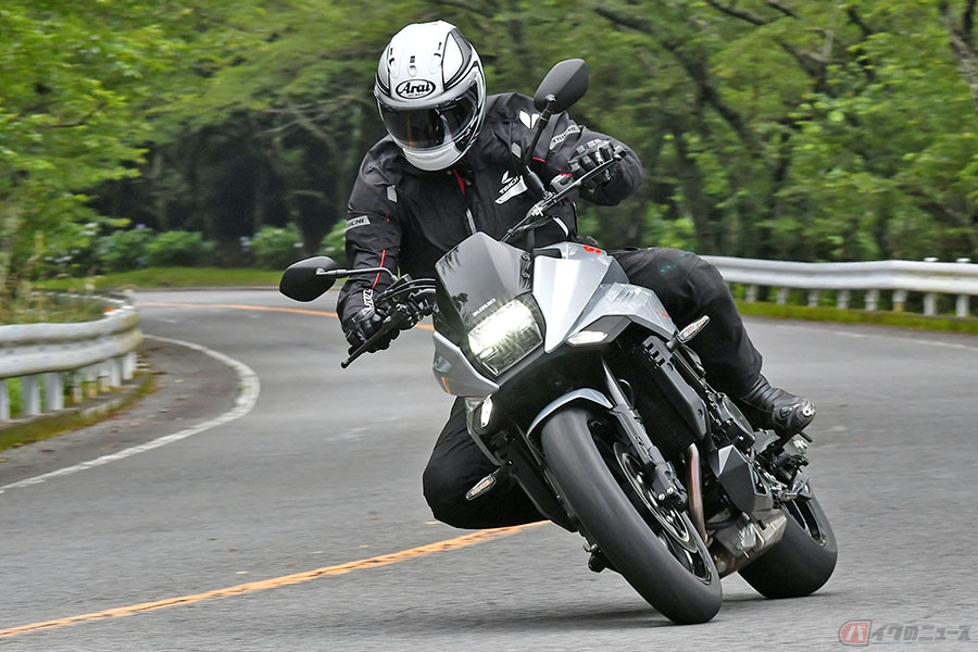 思わず頬がゆるむスポーティな走り スズキ Katana スイフトスポーツ バイクのニュース 2