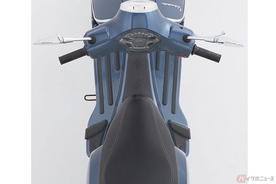 現行ベスパの最軽量モデル「LX 125 i-get」が新型となって登場