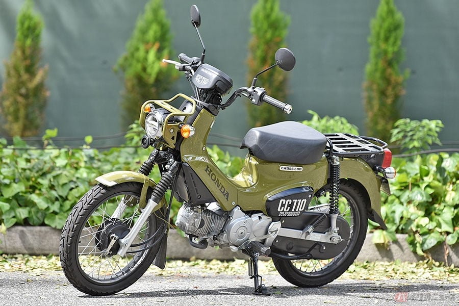 ソフトで穏やかな乗り心地 ホンダ クロスカブ110 くまモンバージョン にスーパーカブの思い出があふれる バイクのニュース
