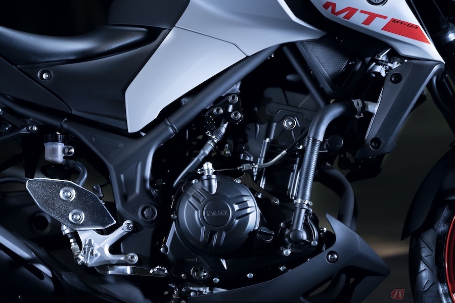 ヤマハ新型「MT-03」欧州で発表!! 採用された鋭いフロントマスクは新た