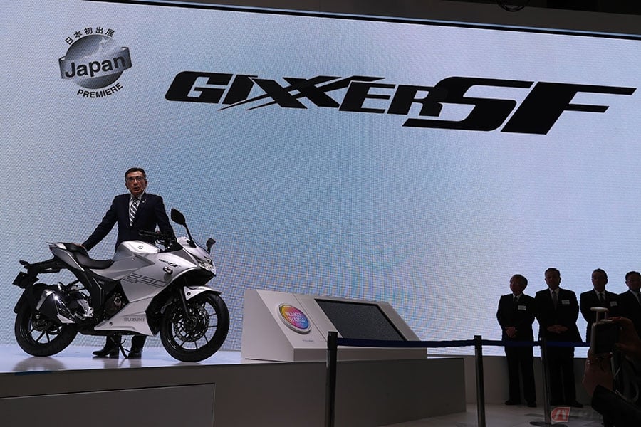 小さなクルマ 大きな未来 スズキのバイクは新開発油冷エンジンが新たな可能性を感じさせる Tms19 バイクのニュース 小さなクルマ 大きな未来 スズキのバイクは新開発油冷エンジンが新たな可能性を感じさせる Tms19 バイクのニュース