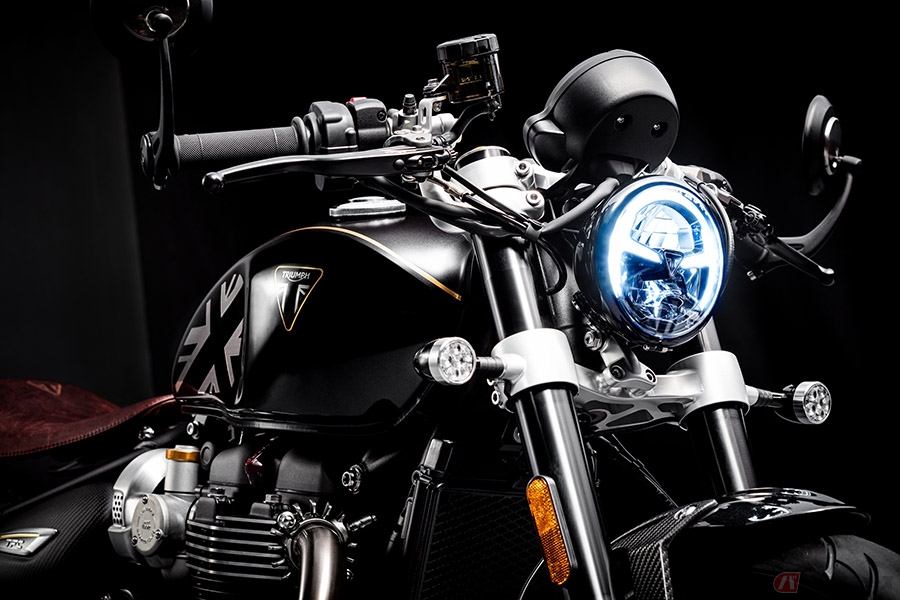 トライアンフ新型「BOBBER TFC」登場 英国車ならではの美しさに磨きを