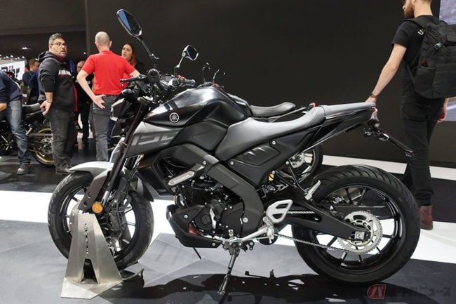 斬新フェイスのヤマハ新型 Mt 125 ライバルはスズキ Gsx S125 Eicma19 バイクのニュース