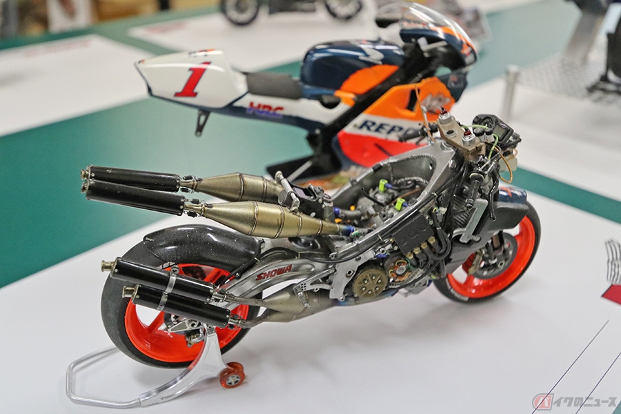 バイク模型が気になる Honda Racing Thanks Day 19 同時開催の モデラーgp とは バイクのニュース