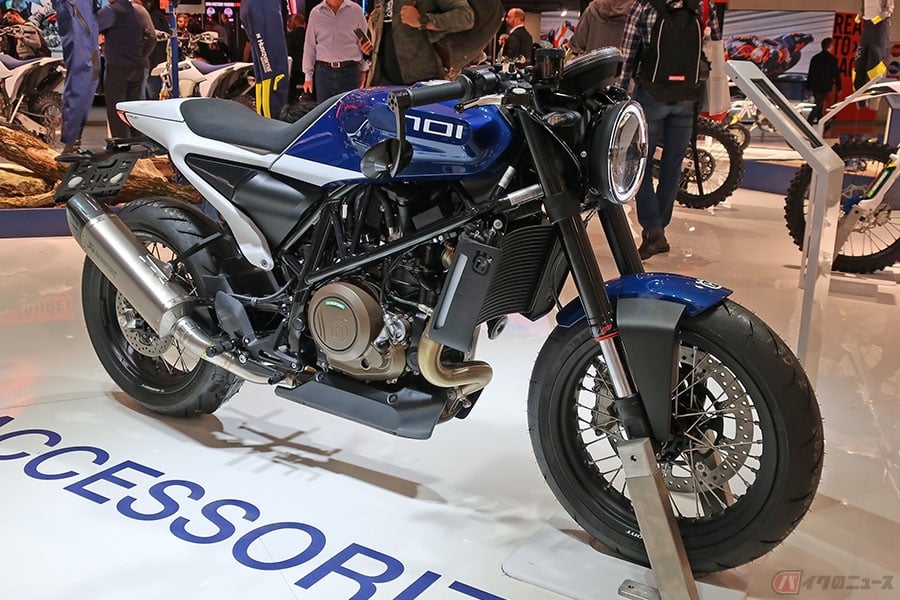 ハスクバーナ ヴィットピレン701 が最新のデザインとワイヤースポークホイールで登場 Eicma19 バイクのニュース