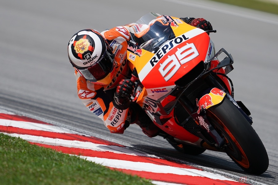 Repsol Honda Team のJ・ロレンソ選手32歳、バレンシアGP開始に先立ち