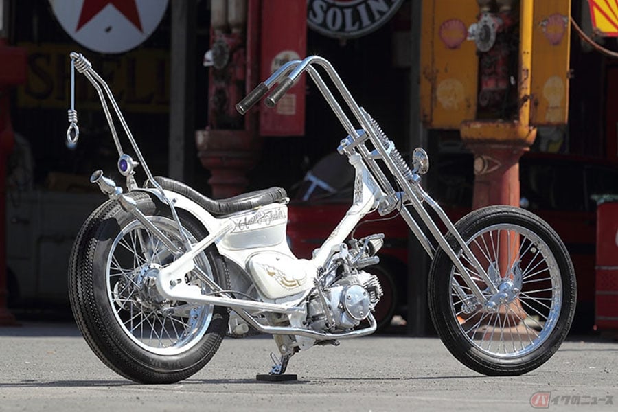 バイク保有世帯率 世界第一位のタイで見た 本格仕様のカブ・チョッパー