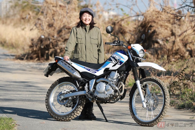 小牧 セロー 実働 アウトドア好きママライダーがヤマハ「セロー」に試乗！ 冒険が日常の