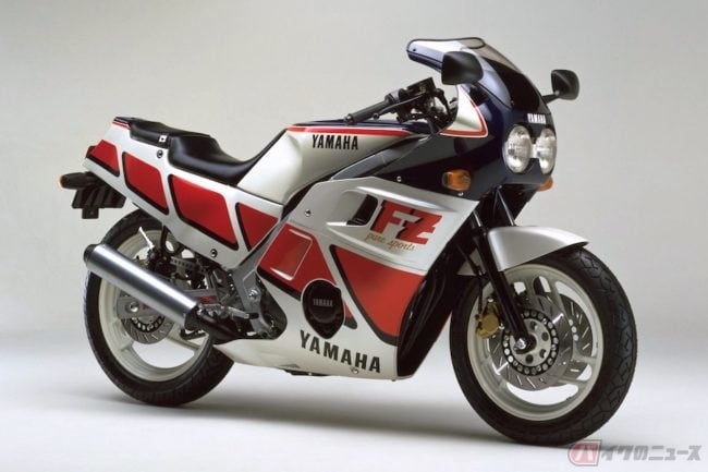 ヤマハ初の4ストロークレーサーレプリカ「FZ400R」は、レプリカブームの先駆けとなったモデル
