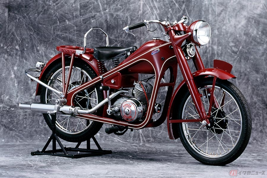 ホンダ二輪車世界生産累計4億台達成 ドリームD型量産開始から70年目の