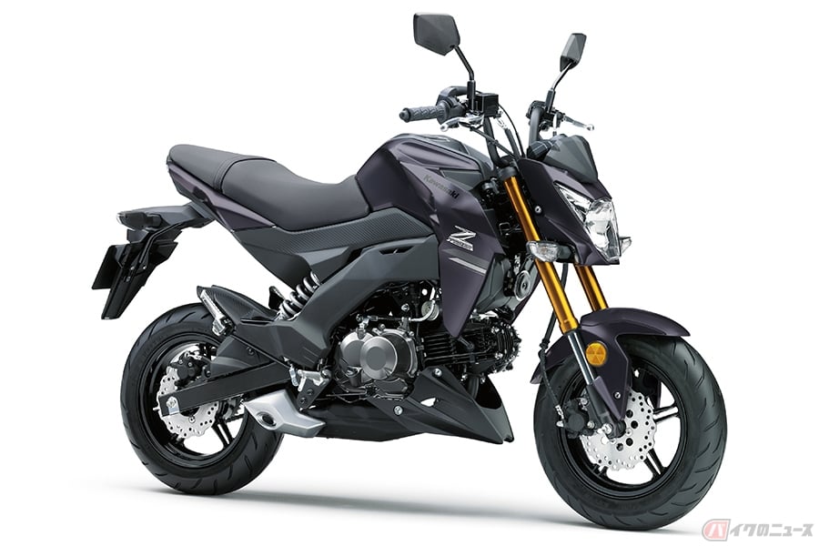 小さいストリートバイク カワサキ Z125 Pro がカラー グラフィックを変更して登場 バイクのニュース