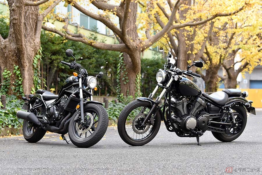 ホンダ レブル500 とヤマハ ボルト チョッパー雑誌の編集長が二台の アメリカン を乗り比べて感じたこととは バイクのニュース ホンダ レブル500 とヤマハ ボルト チョッパー雑誌の編集長が二台の アメリカン を乗り比べて感じたこととは バイクのニュース