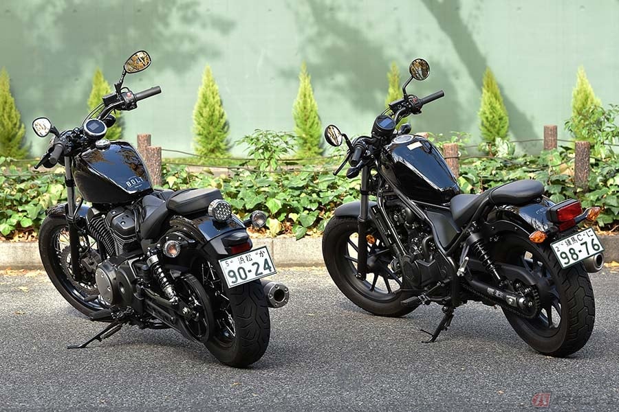 ホンダ レブル500 とヤマハ ボルト チョッパー雑誌の編集長が二台の アメリカン を乗り比べて感じたこととは バイクのニュース ホンダ レブル500 とヤマハ ボルト チョッパー雑誌の編集長が二台の アメリカン を乗り比べて感じたこととは バイクのニュース