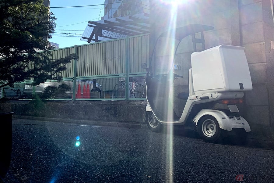ホンダ「ジャイロキャノピー」は街の人気者? ビジネススクーターが ホンダ「ジャイロキャノピー」は街の人気者? ビジネススクーターが