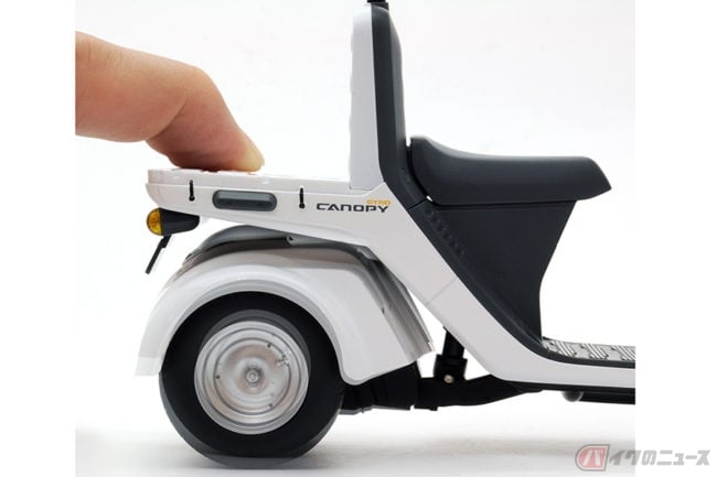 ホンダ ジャイロキャノピー は街の人気者 ビジネススクーターが模型にも バイクのニュース ホンダ ジャイロキャノピー は街の人気者 ビジネススクーターが模型にも バイクのニュース