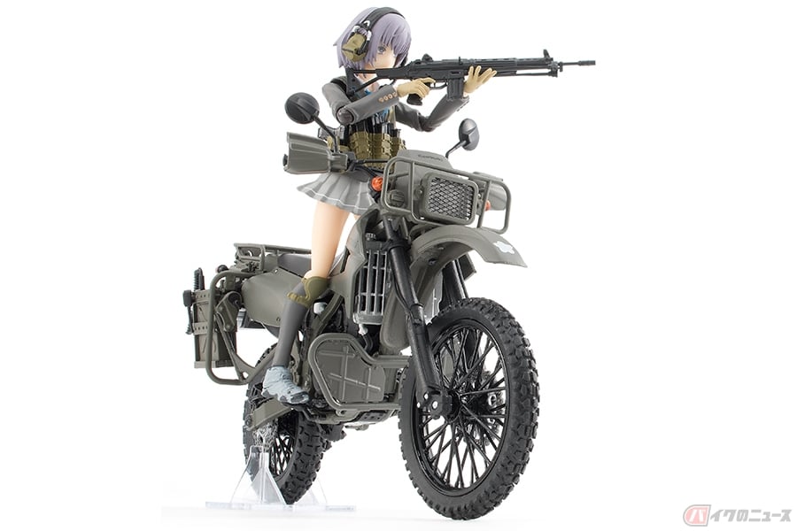 再生産 陸上自衛隊にも採用される偵察用車両 カワサキ Klx250 の模型 バイクのニュース 再生産 陸上自衛隊にも採用される偵察用車両 カワサキ Klx250 の模型 バイクのニュース