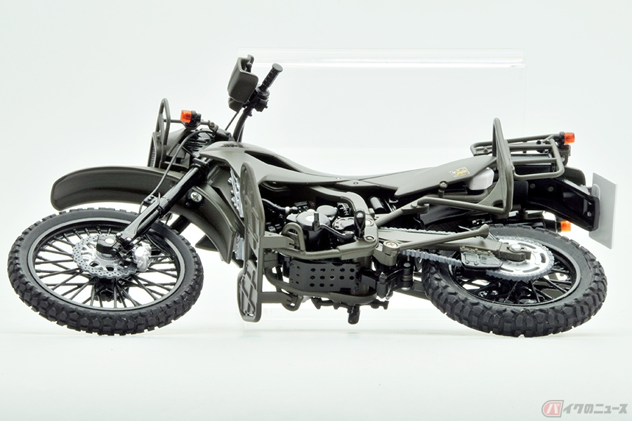 再生産!! 陸上自衛隊にも採用される偵察用車両、カワサキ「KLX250」の