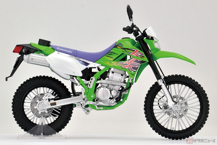 あのときのライムグリーンを再現!? カワサキ「KLX250 Final Edition