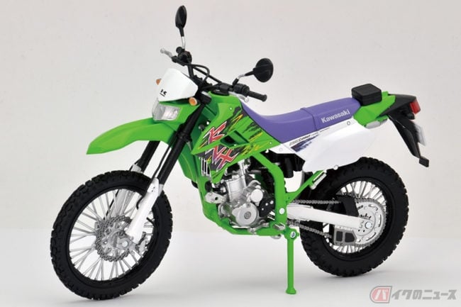 あのときのライムグリーンを再現!? カワサキ「KLX250 Final