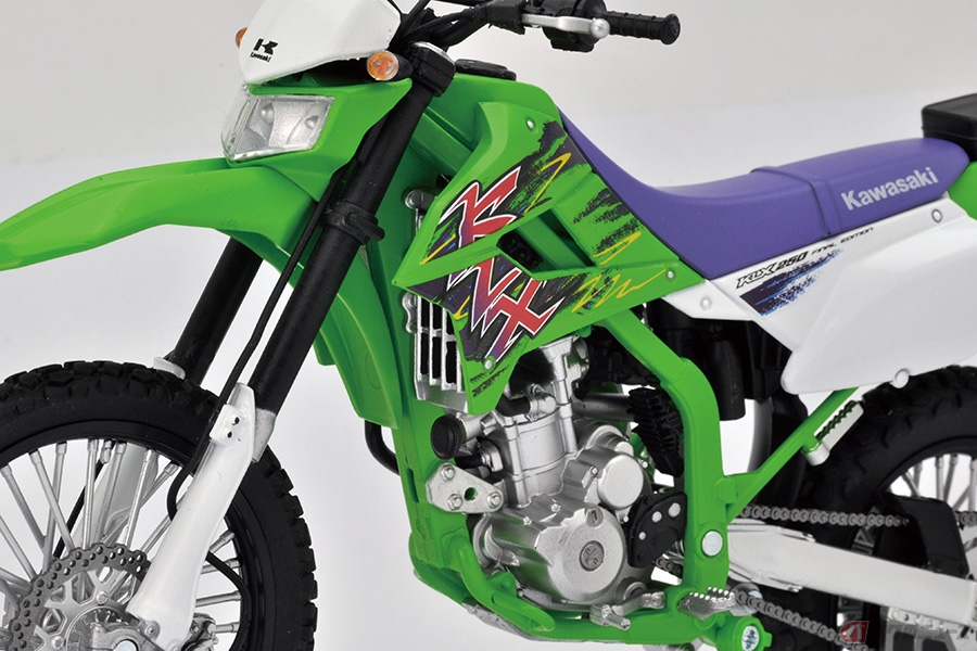 あのときのライムグリーンを再現!? カワサキ「KLX250 Final Edition