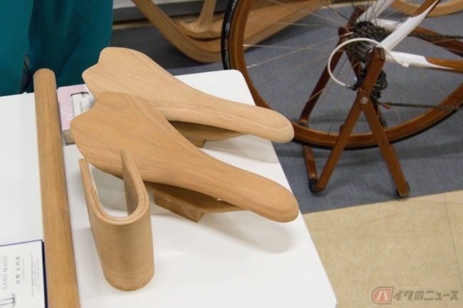 船大工が手掛ける木造自転車 高級木材マホガニーを使った乗ってナンボ