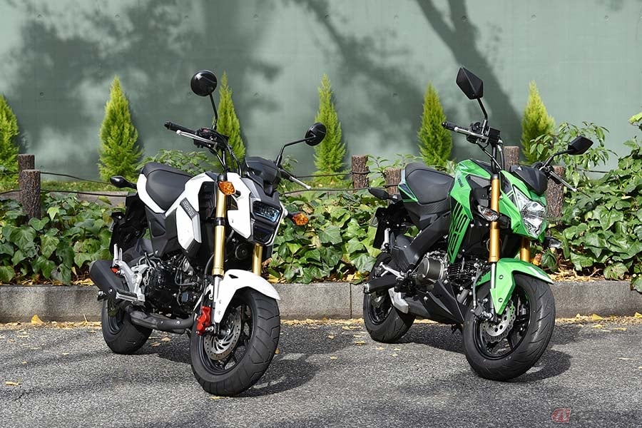 原付二種ネイキッドスポーツ カワサキ Z125 Pro とホンダ グロム を女性ライダーが比べてみました バイクのニュース 2