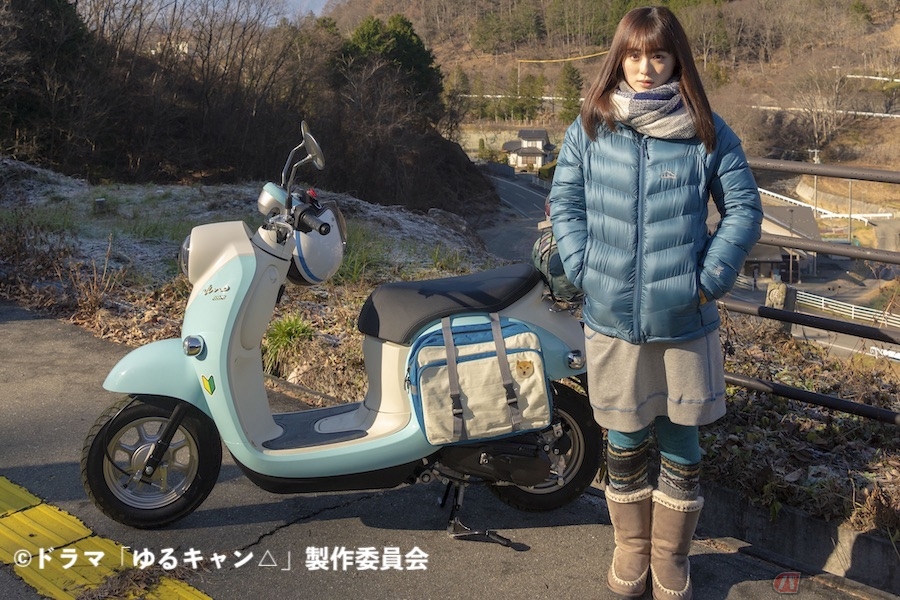 ★ゆるキャン△色のトリシティ125ABS普通免許仕様ワイドトレッド『走行8702km』ブルーコアEg/Gヒーター/BOX★東京/大田区【下取OK】 ゆるキャン△」のスペシャルエピソードに登場する「志摩リンの