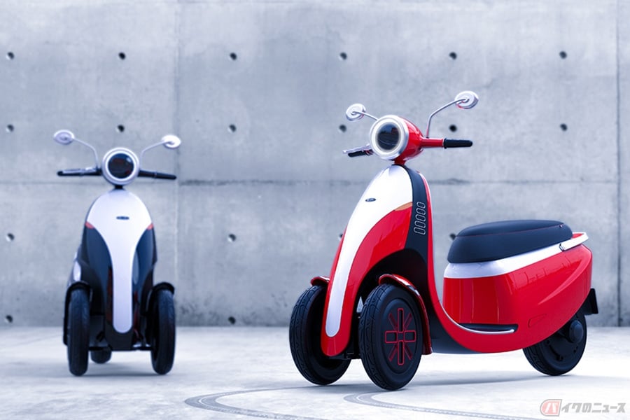 超かわいい電動3輪 Microletta Concept スイスのマイクロ モビリティから最新モビリティ登場 バイクのニュース