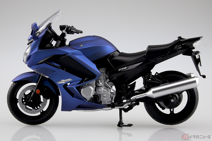 欧州で育まれたスポーツツアラー ヤマハ「FJR1300A」が1／12スケール