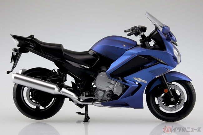 欧州で育まれたスポーツツアラー ヤマハ Fjr1300a が1 12スケールモデルで Aoshima から登場 バイクのニュース