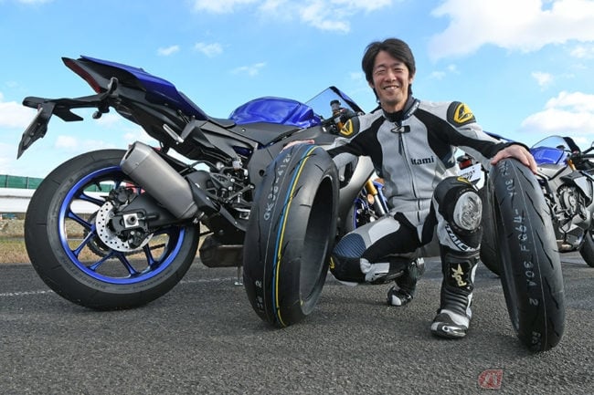 冷えた路面でフルバンク ブリヂストンの最新ハイグリップラジアルタイヤ Rs11 の性能は 年3月16日発売 バイクのニュース