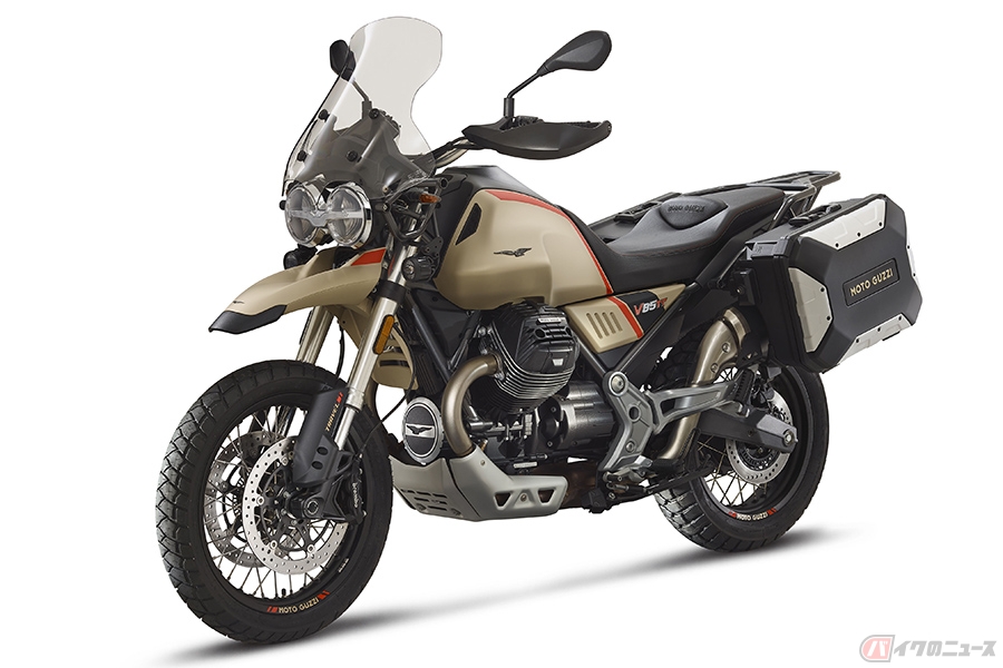 モトグッツィのクラッシックトラベルエンデューロに快適装備バージョン登場 V85 Tt Travel 日本導入開始 バイクのニュース