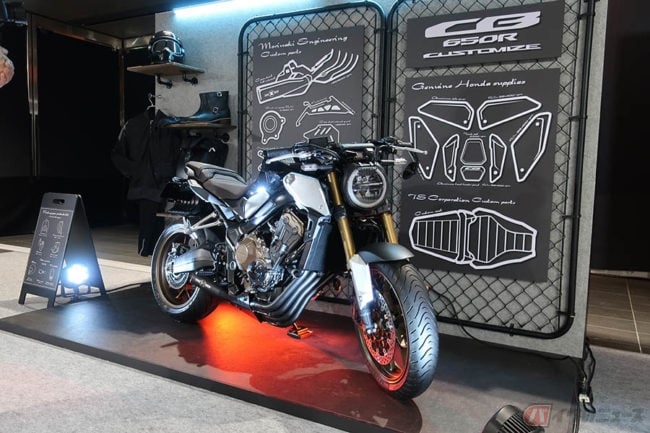 激シブなホンダ Cb650r カスタム メーカー発の上質な改造提案 バイクのニュース