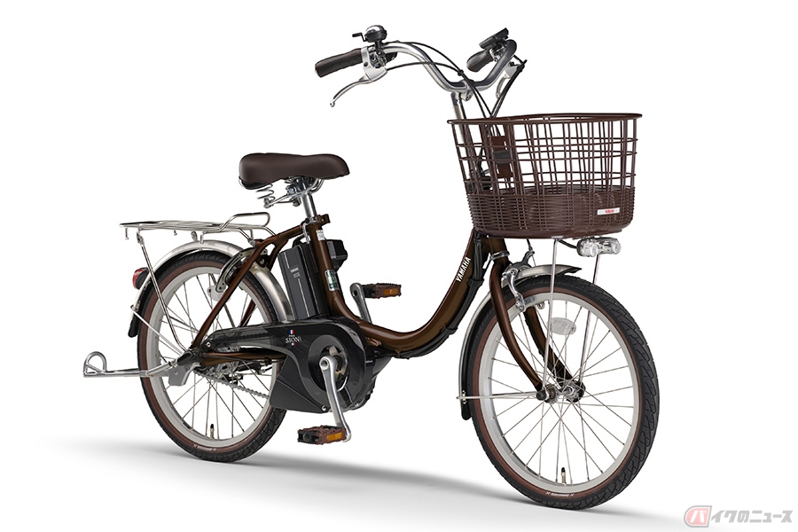 ヤマハの電動アシスト自転車「PAS SION-U」シリーズ 20型と24型に2020
