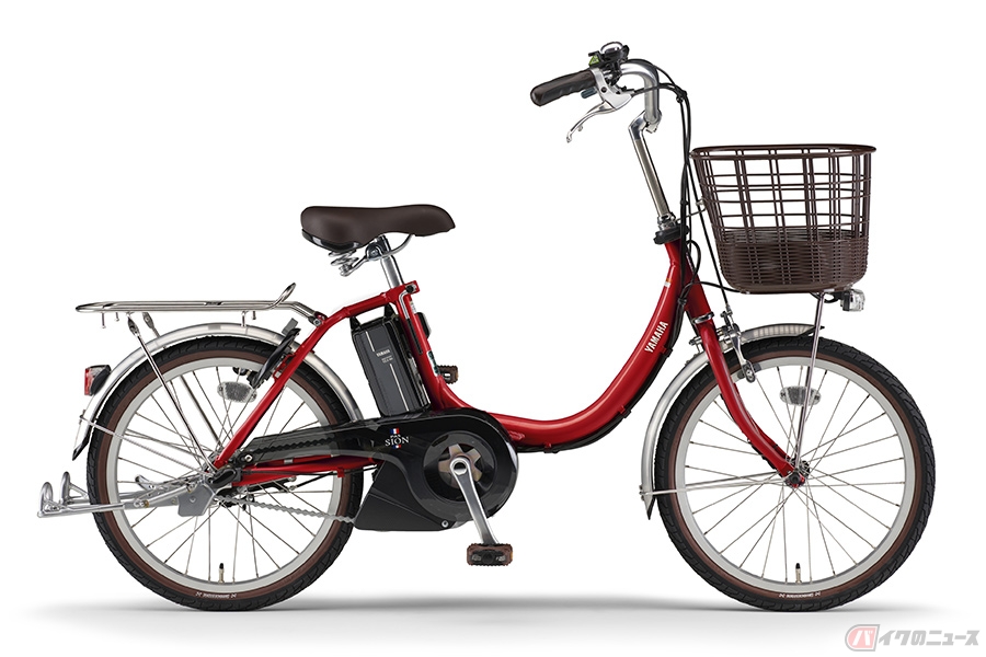 ヤマハの電動アシスト自転車「PAS SION-U」シリーズ 20型と24型に2020