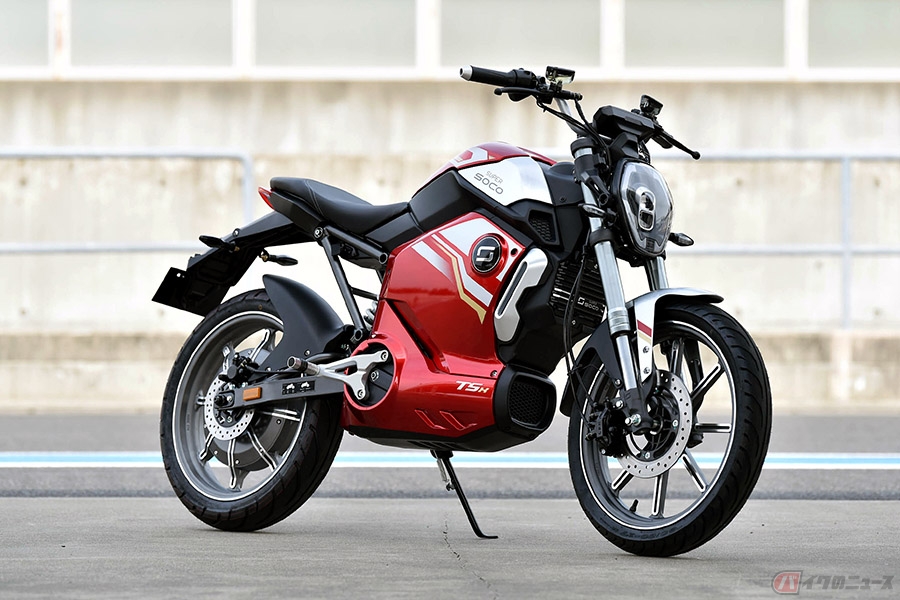 電動原付二種モデルsuper Soco Tsx 個性的なフロントフェイスを備えた軽量スポーツ バイクのニュース