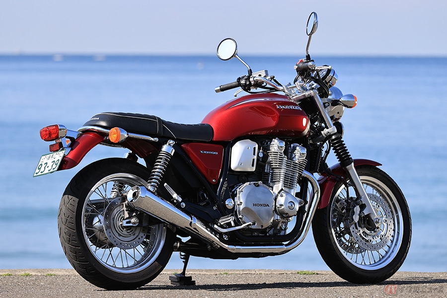 空冷直列4気筒エンジンを搭載する貴重なモデル ホンダ Cb1100ex が織り成す走りの境地とは バイクのニュース