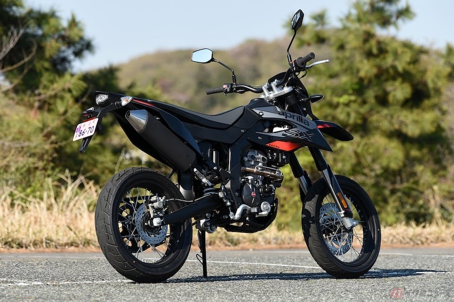 アプリリア「SX125」スポーツ性を優先させた装備はイタリア人好み