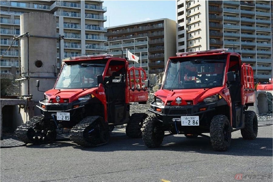 ポラリスのオフロード車「レンジャー」 東京消防庁「即応対処部隊」に配備・運用を開始