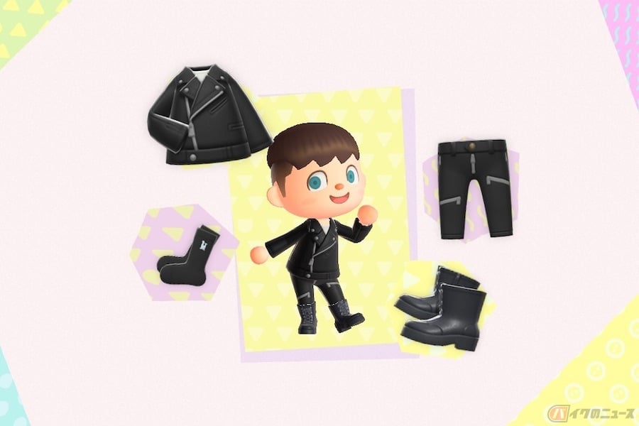 あつまれ どうぶつの森 でもお洒落にバイクファッション ライダースジャケットを使ったコーディネート バイクのニュース あつまれ どうぶつの森 でもお洒落にバイクファッション ライダースジャケットを使ったコーディネート バイクのニュース