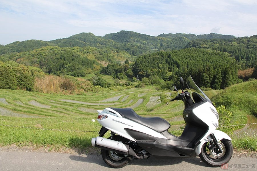 The 燃費 スズキの隠れた注目株 軽二スクーター バーグマン0 の燃費と走りの実力は バイクのニュース