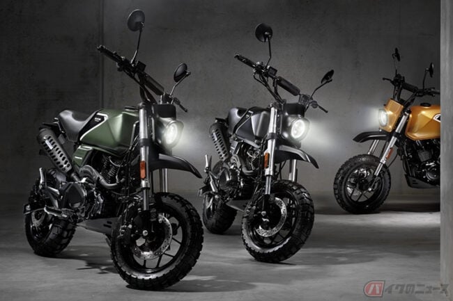 Brixton Motorcycles Crossfire 125 Xs 日本製ミニバイクに影響を受けた原付二種モデルが登場 バイクのニュース