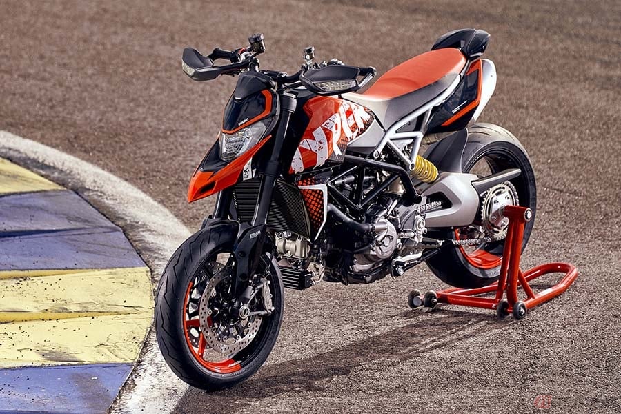 ドゥカティ ハイパーモタード950 Rve ストリートアートの要素を外装に投影した新型モデルが登場 バイクのニュース