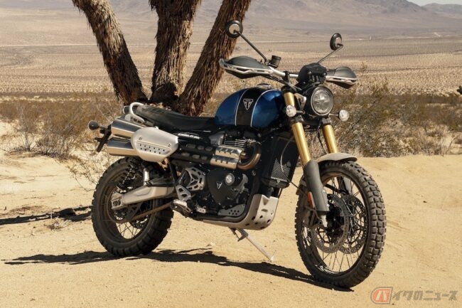 宙に舞うScrambler1200にため息…… 「007／ ノー・タイム・トゥ・ダイ