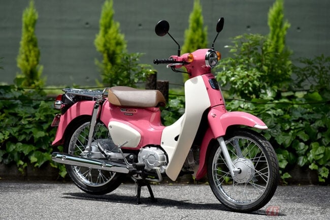 ホンダ スーパーカブ 天気の子 仕様登場 受注期間限定で販売 バイクのニュース